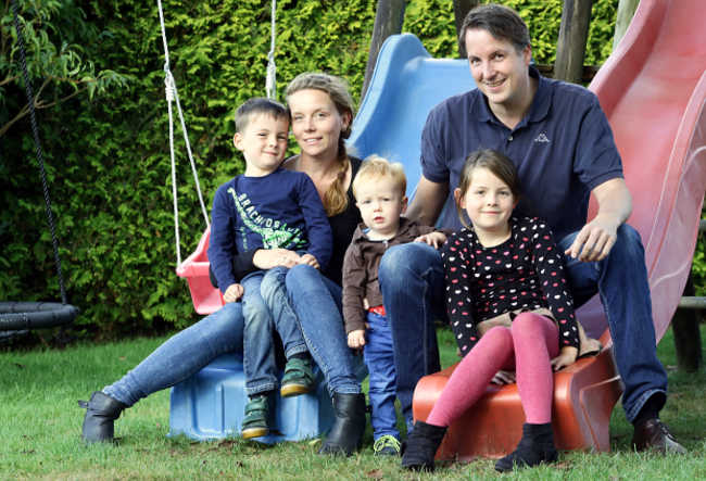 Familie Kuhlemann aus Rhauderfehn in Niedersachsen.