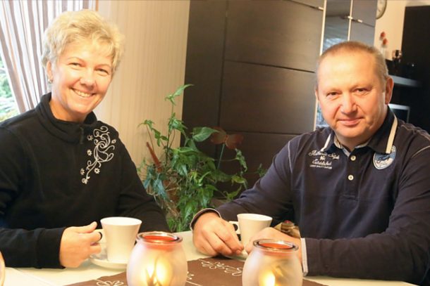 Familie Rutz aus Pasewalk in Mecklenburg-Vorpommern.