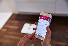 Smart Home Nutzung via App: Smarte Waage